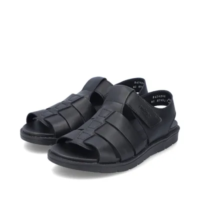 Produktbild von Rieker Herren-Sandale Schwarz, Farbe:schwarz, EU Größe:45