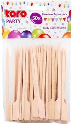 Immagine prodotto di Spiedini Per Feste, Bambù, 12 Cm, 50 Pezzi