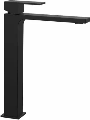 Produktbild von Sapho CUBEMIX Waschtischarmatur, hoch, Schwarz matt