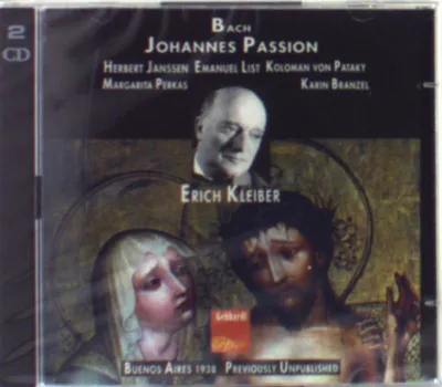 Immagine prodotto di Passione di Johannes BWV 245