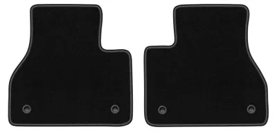 Immagine prodotto di Tappetini posteriori in moquette per Volkswagen Phaeton 2002-2016 (berlina) – 2 pezzi, neri, su misura – Wielganizator LUX