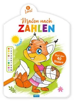 Obrázok produktu pre Trötsch maľovanie podľa čísel 2. úroveň omaľovánky