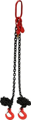 Image de Chaîne de levage, acier allié, capacité de charge 2 t, acier