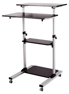Produktbild von Ergonomischer Stehtisch für das Büro – Mobiler, höhenverstellbarer Arbeitstisch