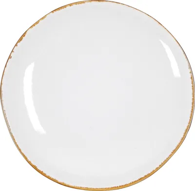 Produktbild von Mica Decorations Tabo Speiseteller - Ø26,5 cm - Weiß