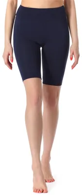 Image de Leggings de sport courts pour femmes Merry Style en viscose, style cycliste, MS10-219 (bleu marine, L)