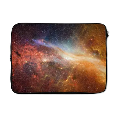 Produktbild von MuchoWow® Laptop Hülle 14 ZollWeltraum - Sterne - Farben Laptoptasche - Laptoptasche - Stoßsicher - Schutzhaube