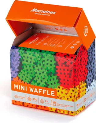 Zdjęcie produktu dla Marioinex Fabryka Zabawek Mini Wafle Standard Klocki 300 Szt 2+ - 02189