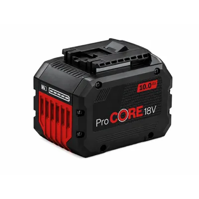 Obrázok produktu pre 10Ah, 18V, lítiovo-iónová batéria pre náradie, kompatibilná s Bosch Professional 18V – náhradná batéria s kapacitou 180 Wh a indikátorom stavu nabitia