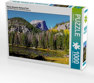 Produktbild von CALVENDO Puzzle Rocky Mountain National Park | 1000 Teile Lege-Größe 64x48cm Foto-Puzzle für glückliche Stunden