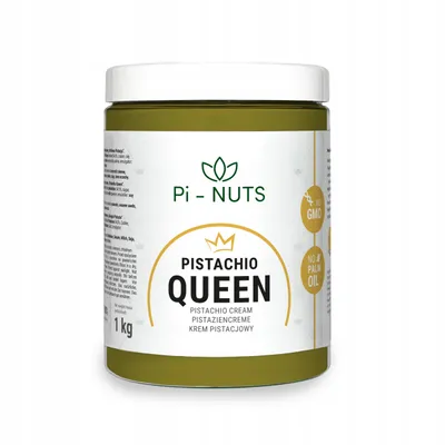 Produktbild von Pi-nuts Pistaziencreme bis zu 54,5% Pistazien - Brotaufstrich Süß - Pistazienmus - Pistazienpaste für Eis, zum Backen, als Aufstrich - 1kg
