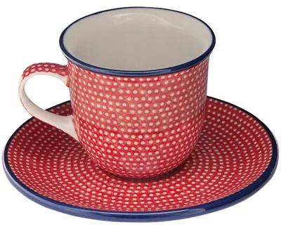 Produktbild von Bolesławiec Tasse U9971 180 ml Handgemacht Keramik
