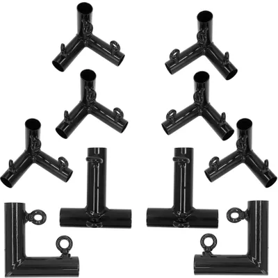 Obrázek produktu pro Rohový set pro golfový cvičný box, 1,9 cm, určený pro konstrukci rámu golfového sítě