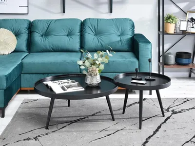 Produktbild von FELICIO Couchtisch-Set - schwarz