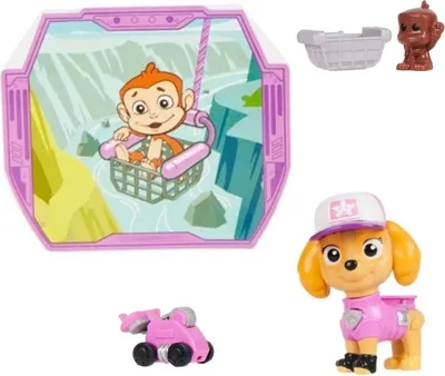 Produktbild von PAW Patrol , Big Truck Pups, Skye als Action-Figur mit Rettungsdrohne zum Anheften, Kabine als Hauptquartier und tierischem Freund, Kinderspielzeug, 3 Jahr(e), Mehrfarbig