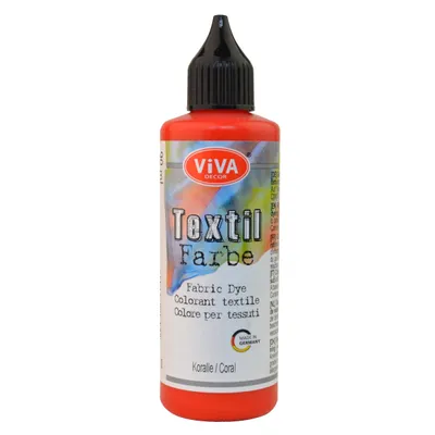 Produktbild von Textilfarbe Fabric Dye, 90 ml Koralle