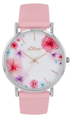 Produktbild von s.Oliver Damen Uhr Armbanduhr Silikon 2038370