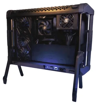 Produktbild von EBLAZTR ITX Gaming Desktop Gehäuse schwarz