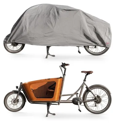 Produktbild von InfraDeskTrading Lastenrad-Abdeckung für Zweiräder 265 x 85 x 90 cm
