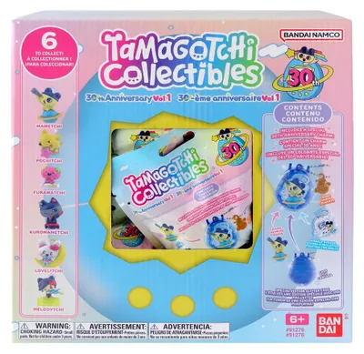 Obrázek produktu pro Tamagotchi – sběratelské miniaturní figurky, edice k 30. výročí, sada "Blind Box" (18 kusů)
