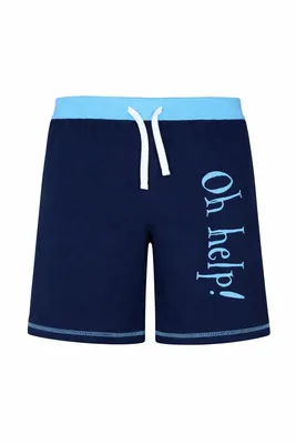 Produktbild von 83073 Grüffelo Jungen Bermudas Blau Gr. 98 – 100% Baumwolle – Bequeme Shorts für Kinder