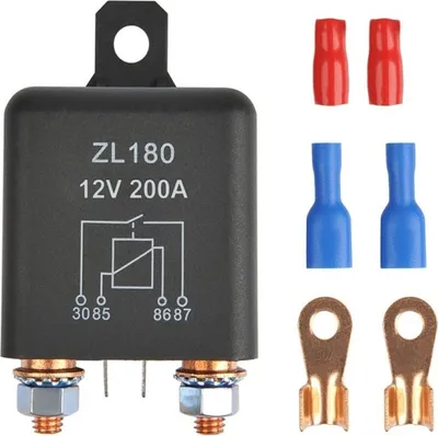 Obrázek produktu pro 12V 200A Autostartování relé s příslušenstvím