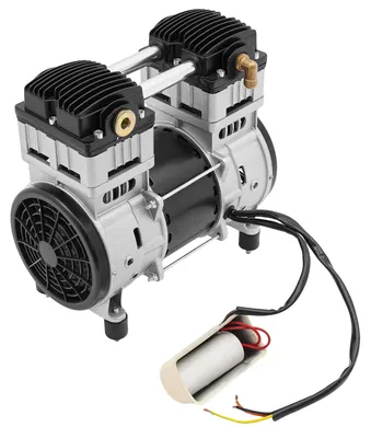 Productafbeelding van Luchtcompressor pompkop, 1500W motor, oververhittingsbeveiliging, zilverkleurig