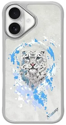 Productafbeelding van Telefoonsleeve Nimmy Pantera Magsafe voor iPhone 16, lichtgrijs