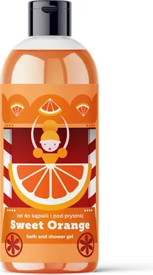 Obrázek produktu pro Koupelový a sprchový gel se sladkým pomerančem, 500 ml