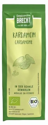 Produktbild von Brecht Kardamom gemahlen, Nachfüllbeutel 55g