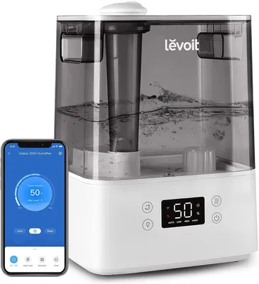Produktbild von Levoit Smart Luftbefeuchter für große Räume, Top-Fill Humidifier, mit APP & Alex