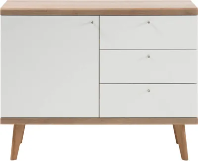 Produktbild von Kommode Merle - Skandinavisches Design - Eiche Riviera
