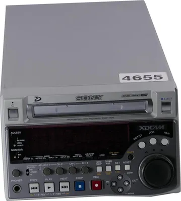 Immagine prodotto di Sony PDW-1500 | Registratore professionale DVCAM / MPEG IMX su disco