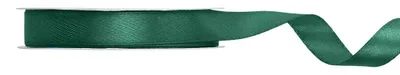Produktbild von Satin Geschenkband dunkelgrün 25m 12mm breit