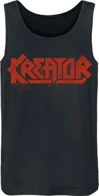 Produktbild von Kreator Tank-Top Herren Hate Über Alles Logo schwarz M