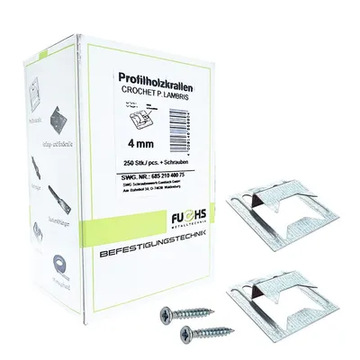 Produktbild von Befestigungsklammer Profilholzkrallen C4 15 X ...