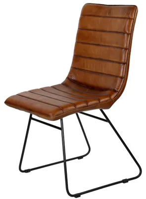 Produktbild von Esszimmerstuhl Echt-Leder Lederstühle