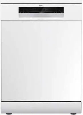 Productafbeelding van Teka DFS 46750, Vrijstaand, Volledige grootte (60 cm), Wit, Zwart, Wit, Knopbediening, LED