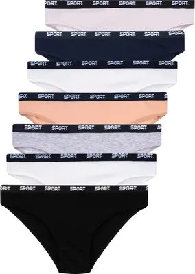 Produktbild von 7er Set Slips - Sport - Bunt