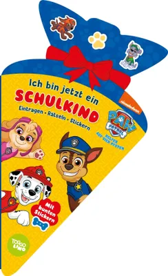 Produktbild von PAW Patrol Ich bin jetzt ein Schulkind! Eintragen, Rätseln, Stickern