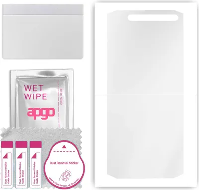 Produktbild von apgo Hydrogel Schutzfolie, Klar, kompatibel mit myPhone HAMMER Energy 2, flexibele Displayschutzfolie, Folie mit Positionierhilfe, kratzfest, einfache Montage