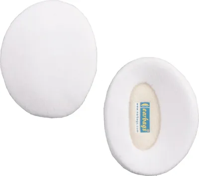 Produktbild von (( earbags | STANDARD Fleece Ohrenwärmer , reinweiß, L