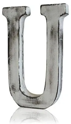 Productafbeelding van Shabby Chic letters - U