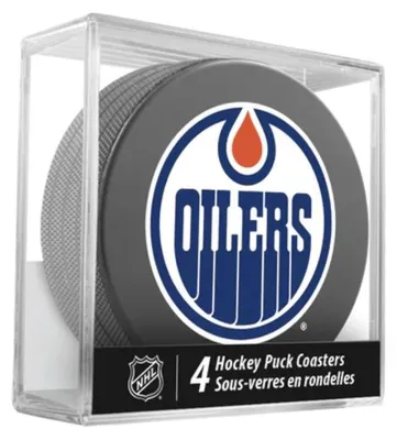 Produktbild von InGlasCo NHL-Untersetzer „Cube“, Edmonton Oilers