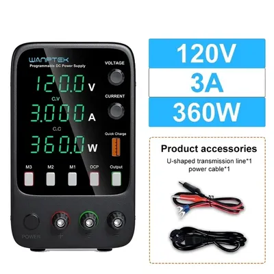 Produktbild von DC-Netzteil, 30V Ausgang, einstellbarer Strom, APS1203H 120V 3A