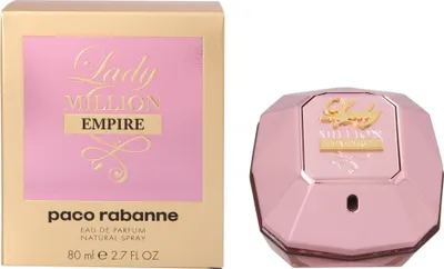 Produktbild von Rabanne Lady Million Empire, Frauen, 80 ml, Spray, ALCOHOL DENAT., PARFUM (FRAGRANCE), AQUA (WATER), LIMONENE, ETHYLHEXYL METHOXYCINNAMATE,..., 1 Stück(e)