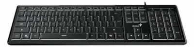 Obrázok produktu pre Klávesnica, Genius Slimstar 820, káblová, čierna
