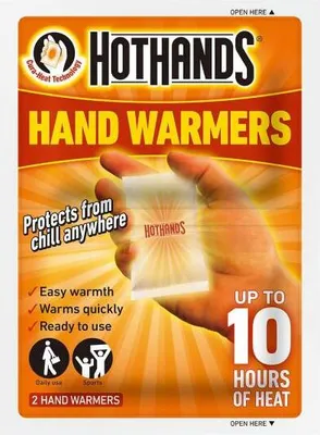 Produktbild von handwärmer orange 2 Stück