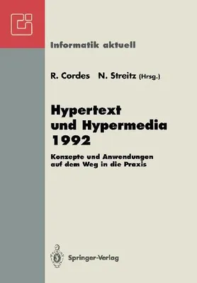 Produktbild von Hypertext und Hypermedia 1992