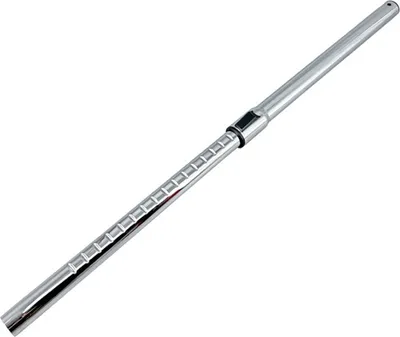 Image de Tube télescopique 32mm Ø Tube d'aspirateur extensible 600-1000 mm - Tube de rallonge universel pour tapis, sols durs - Tube de remplacement chromé pour aspirateur de sol - Tube d'aspiration avec fonction d'encliquetage
